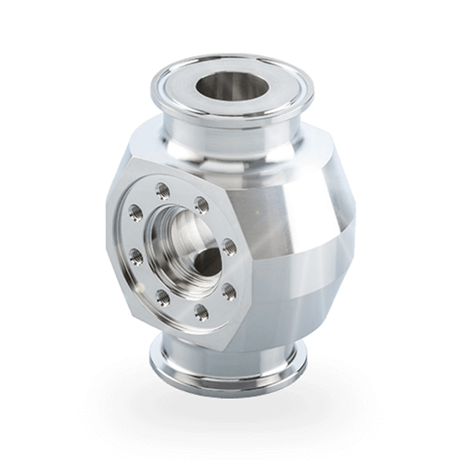 Pharmaceutical machining metal parts